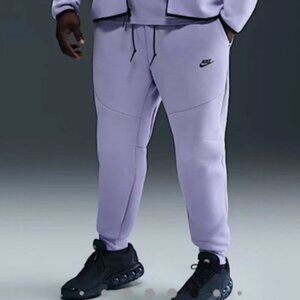 Nike Tech Fleece Joggers Lavender Purple Black HV0959-515 XL